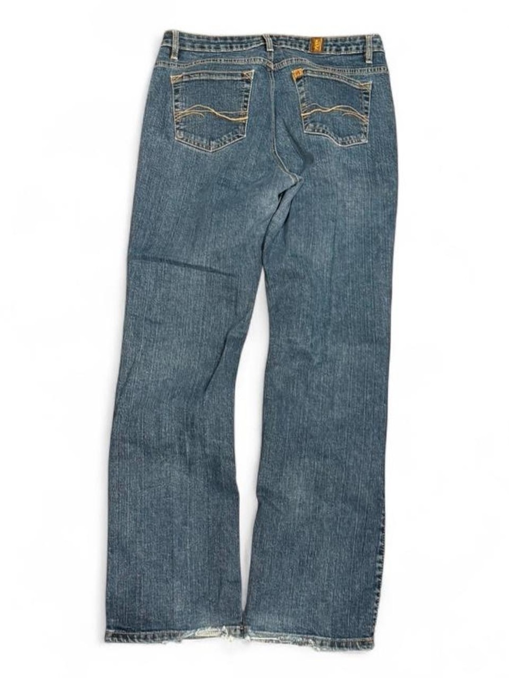 Y2K Aura Embroidered High Rise Bootcut Jeans